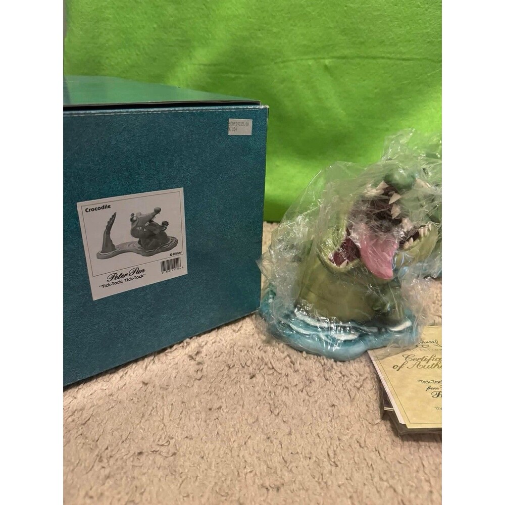 WDCC Peter Pan's CROC Crocodile "Tick-Tock, Tick-Tock" Figurine New